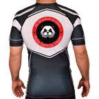 CG Winter Haven Academy Rash Guards Black/White #8245 A