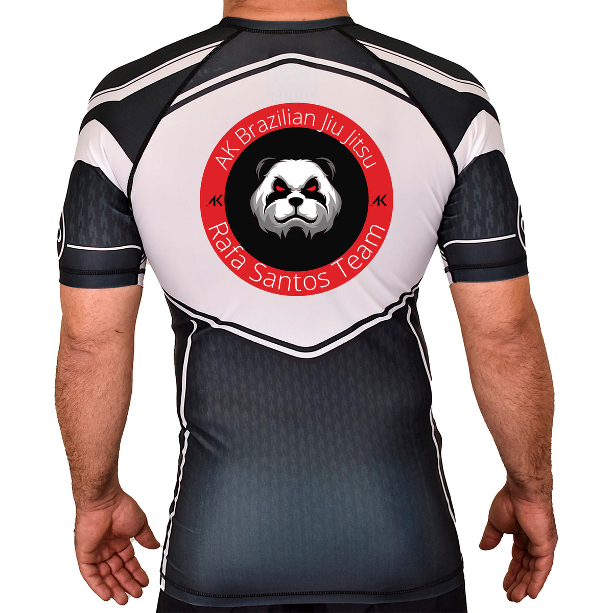 CG Winter Haven Academy Rash Guards Black/White #8245 A