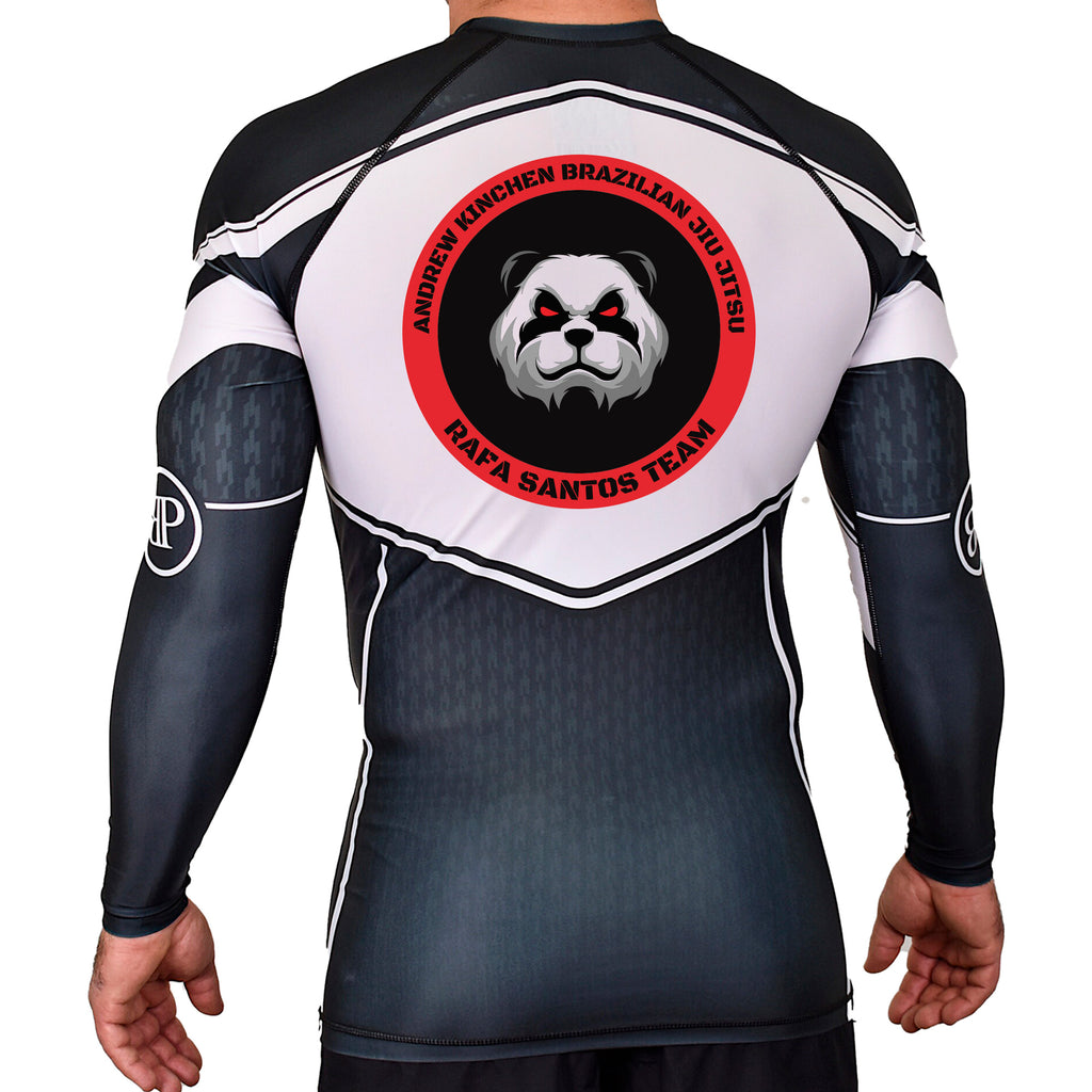CG Winter Haven Academy Rash Guards Black/White #8245 B