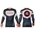 CG Winter Haven Academy Rash Guards Black/White #8245 B