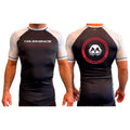 CG Winter Haven All Black Ranked Short Sleeve Rash Guards #8245 B