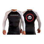 CG Winter Haven All Black Ranked Long Sleeve Rash Guards #8245 B