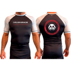 CG Winter Haven All Black Ranked Short Sleeve Rash Guards #8245 B