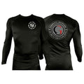 Complete Grappling All Black Rash Guards Long Sleeves #8246 A