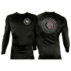 Complete Grappling All Black Rash Guards Long Sleeves #8246 A