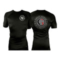 Complete Grappling All Black Rash Guards Short Sleeves #8246 A