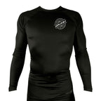 Joplin BJJ All Black Rash Guards Long Sleeves #8247 A