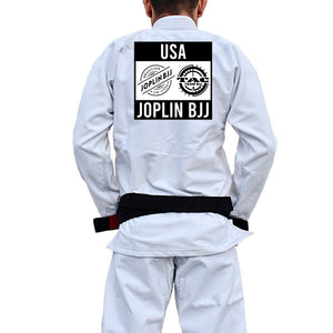 Joplin BJJ Academy Kids Gi - White #1193 A