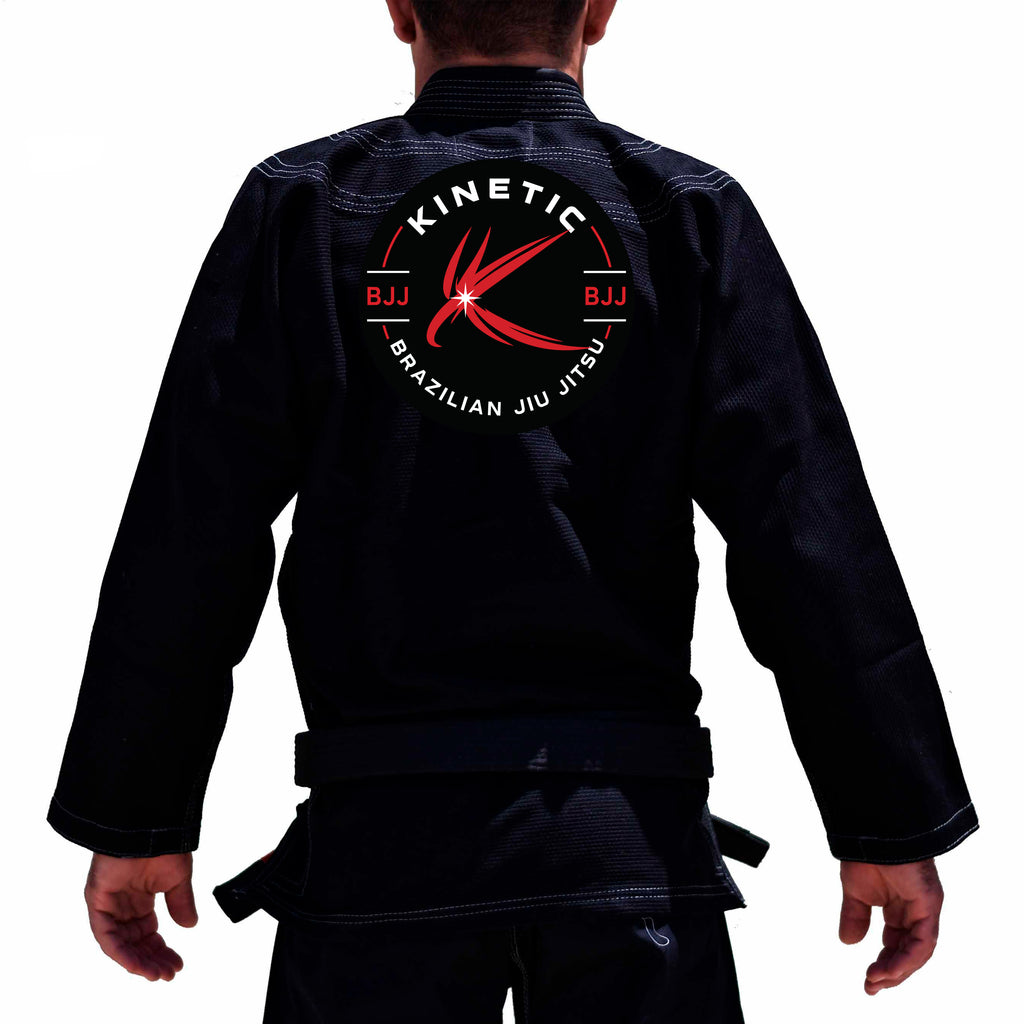 Kinetic BJJ Academy Kids Gi - Black #1859 A