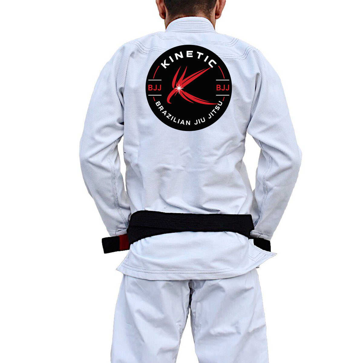 Kinetic BJJ Academy Kids Gi - White #1859 A