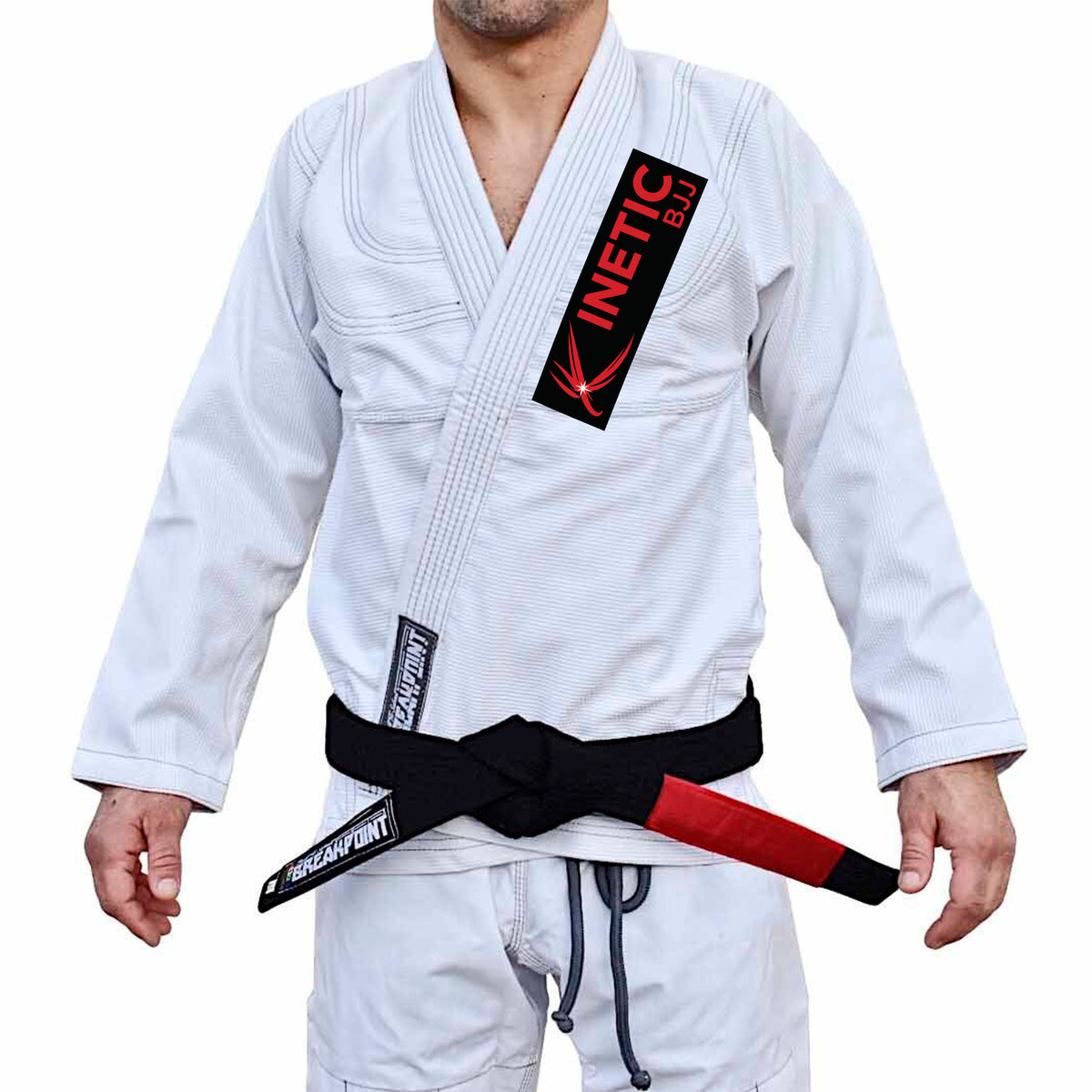 Kinetic BJJ Academy Adults Gi - White #1859 A