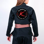 Kinetic BJJ Academy Women's Gi - Black #1859 A