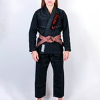 Kinetic BJJ Academy Women's Gi - Black #1859 A