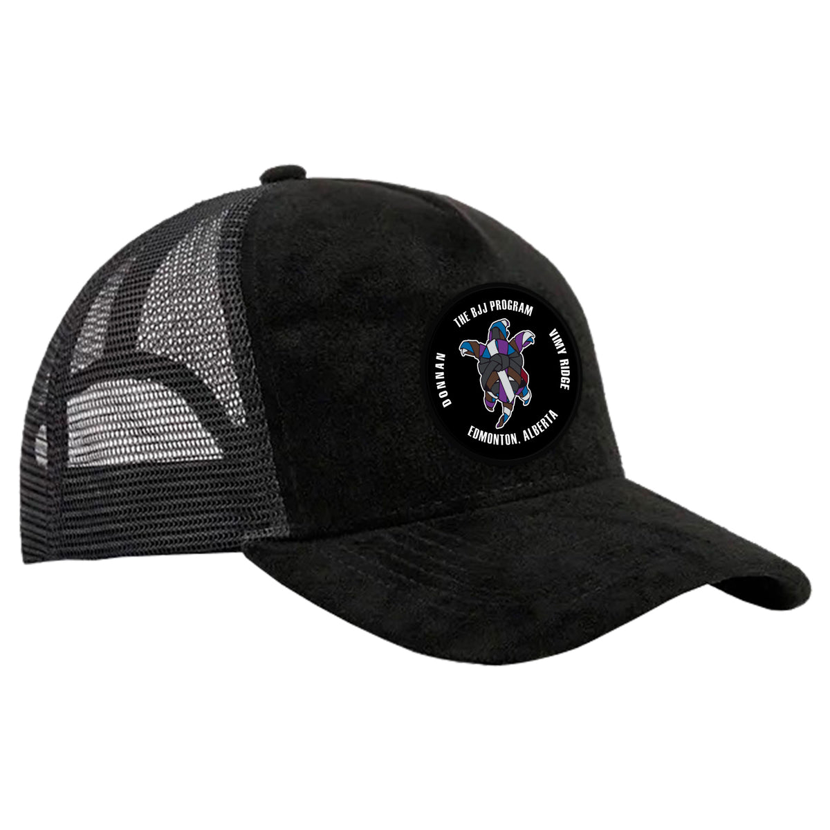 BJJ Program Suede Trucker Hat #8250 A