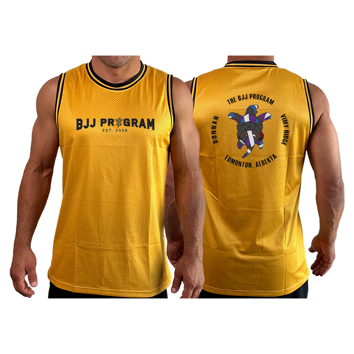 BJJ Program Basketball Jerseys #8250 A