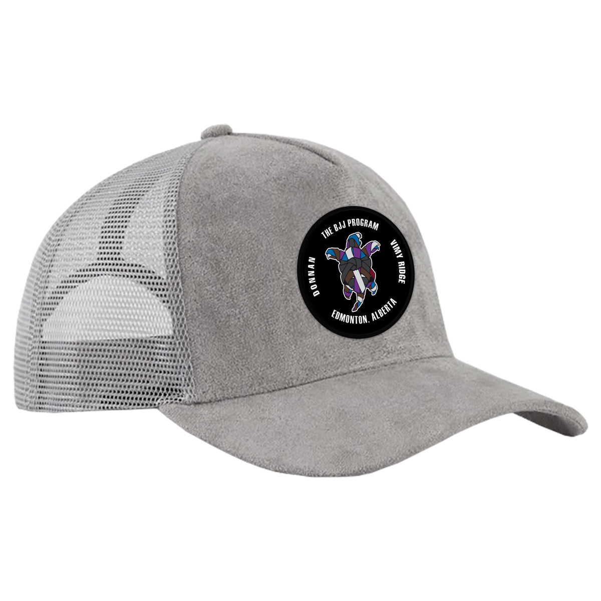 BJJ Program Suede Trucker Hat #8250 A