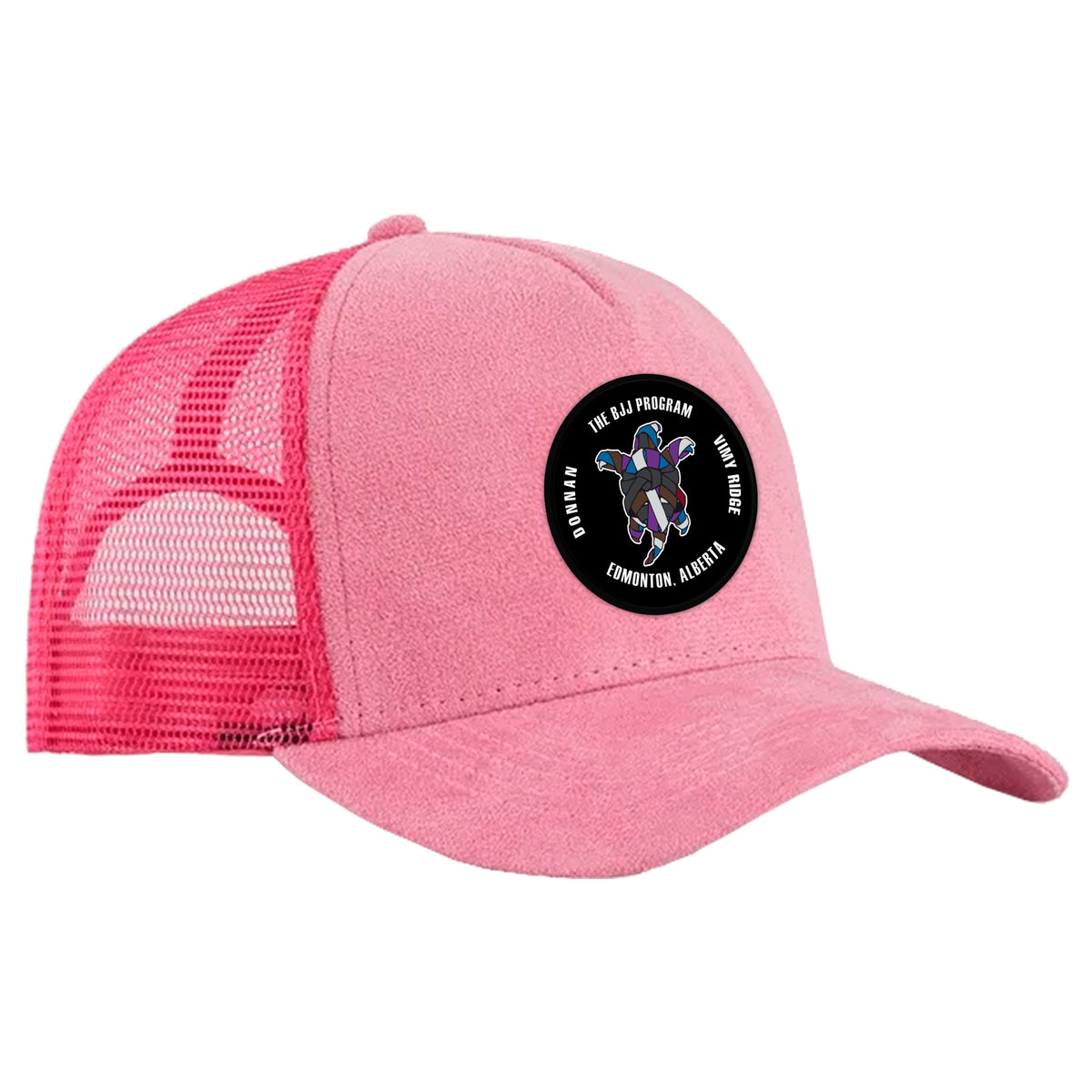 BJJ Program Suede Trucker Hat #8250 A