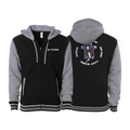 BJJ Program Varsity Zip-Up Hoodies #8250 A