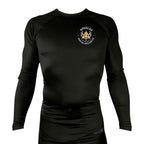 Douglas Martial Arts Center All Black Rash Guards Long Sleeves #8251 A