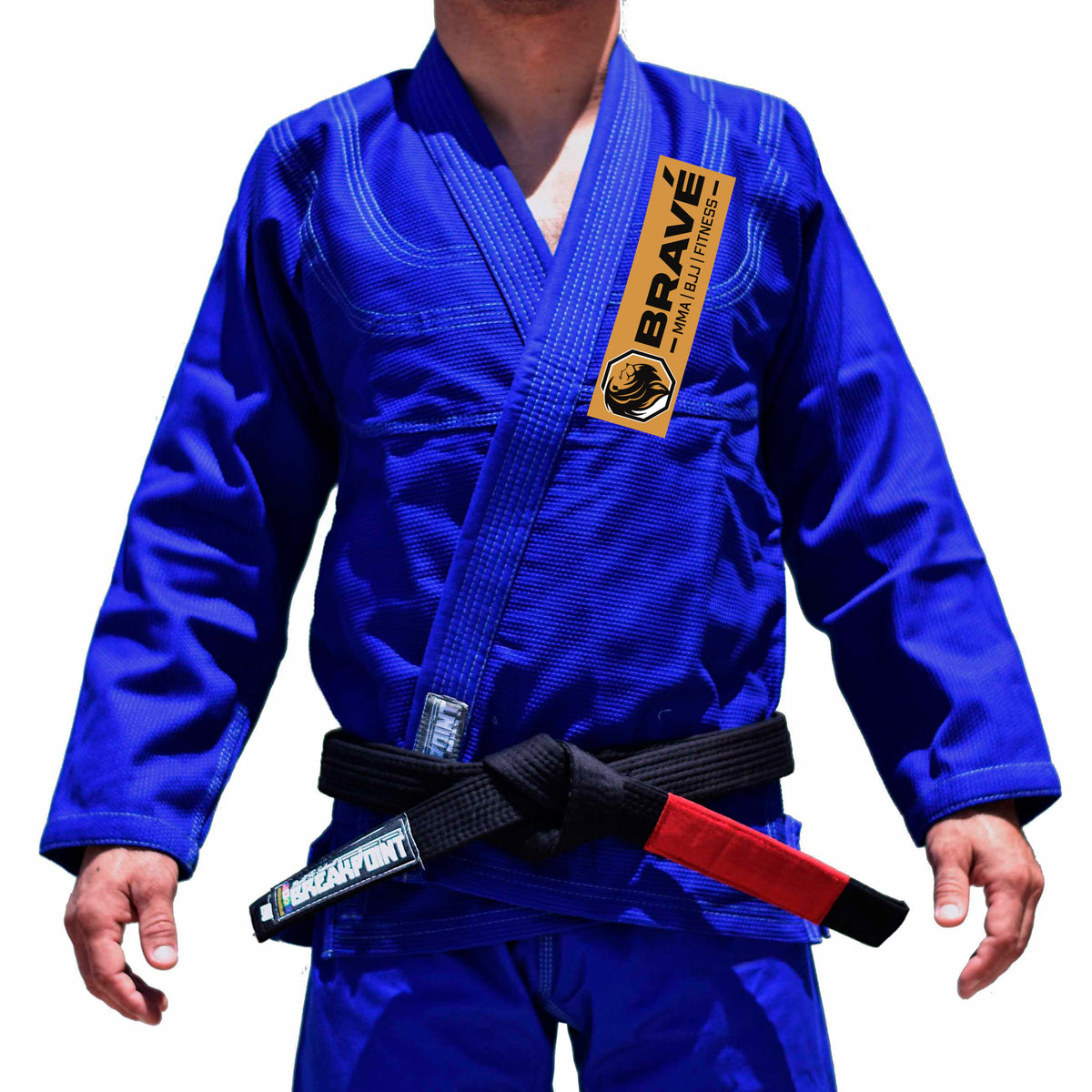 Brave MMA Academy Adults Gi - Blue #968 A