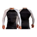 West Coast All Black Ranked Long Sleeve Rash Guards #8253 A