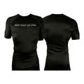 West Coast All Black Rash Guards Short Sleeves #8253 A