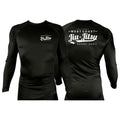 West Coast All Black Rash Guards Long Sleeves #8253 C