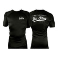 West Coast All Black Rash Guards Short Sleeves #8253 C