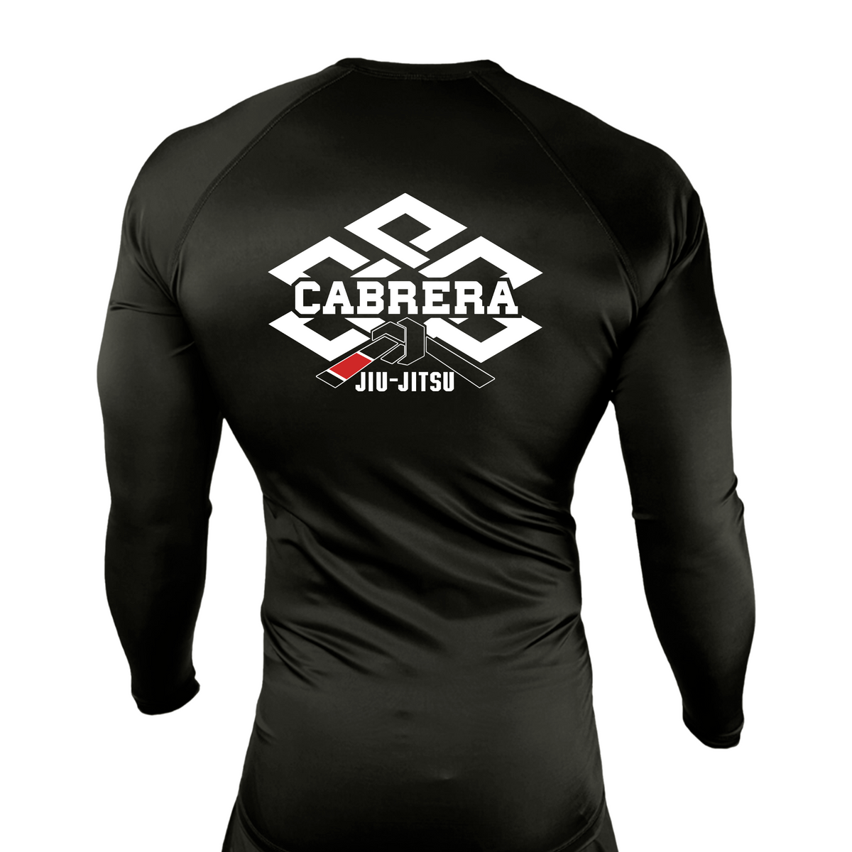 Capitol Martial Arts All Black Custom Rash Guards Long Sleeves #8256 A