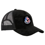 Capitol Martial Arts Suede Trucker Hat #8256 A