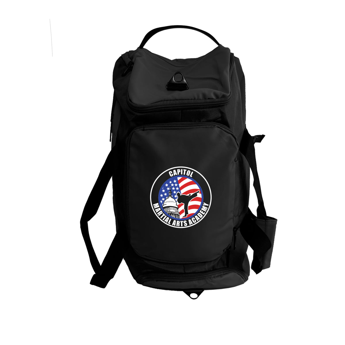 Capitol Martial Arts Academy Hybrid Duffel Backpack #8256 A