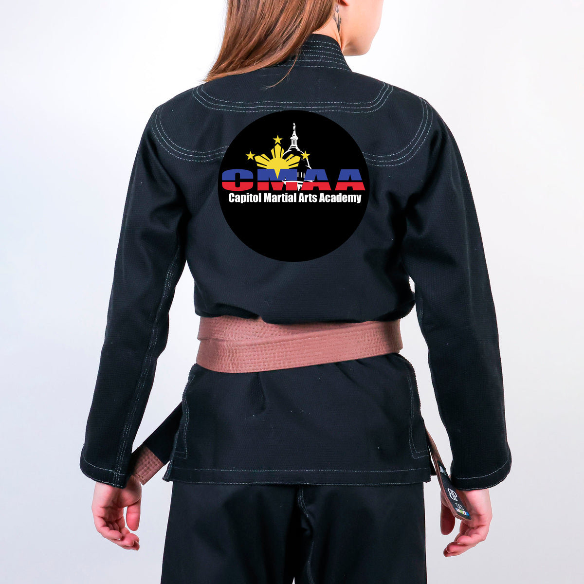 Capitol Martial Arts Academy Women's Gi - Black #1633 A