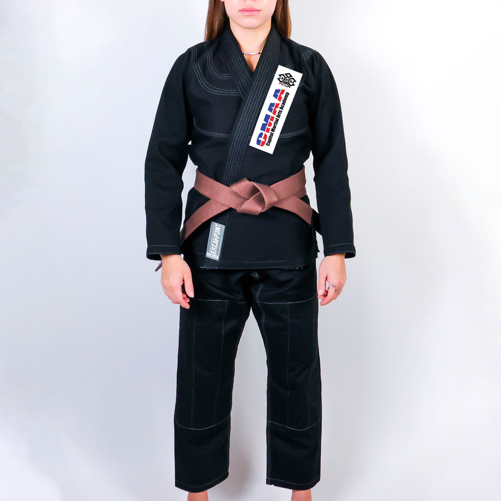 Capitol Martial Arts Academy Women's Gi - Black #1633 A