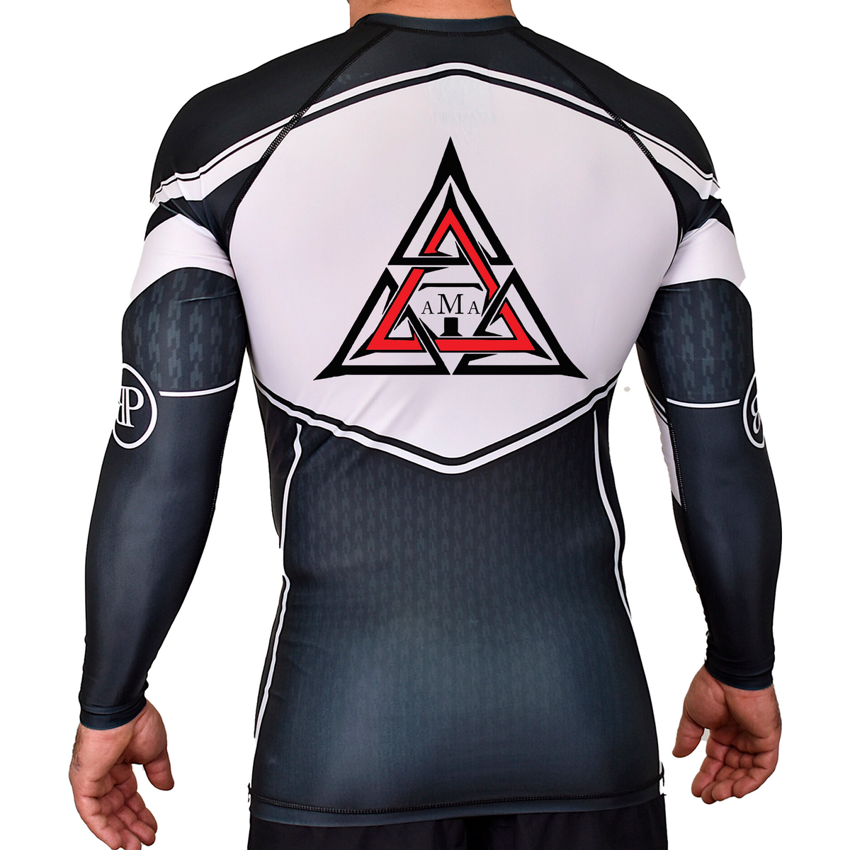 Tooele Martial Arts Academy Rash Guards Black/White #8261 A