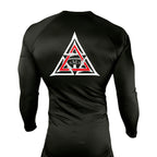 Tooele Martial Arts All Black Rash Guards Long Sleeves #8261 A