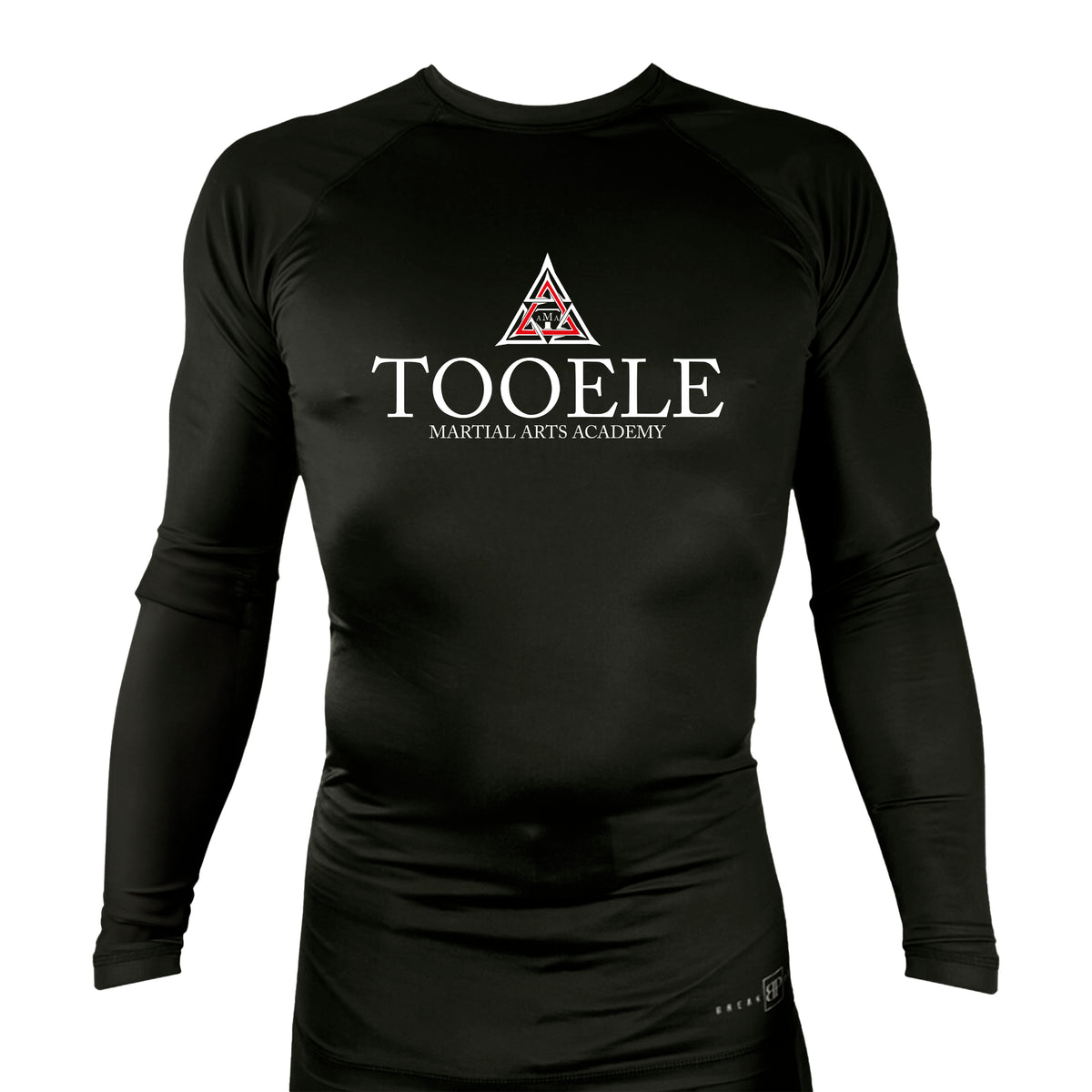 Tooele Martial Arts All Black Rash Guards Long Sleeves #8261 A