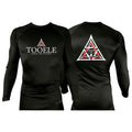 Tooele Martial Arts All Black Rash Guards Long Sleeves #8261 A