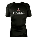 Tooele Martial Arts All Black Rash Guards Short Sleeves #8261 A