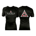 Tooele Martial Arts All Black Rash Guards Short Sleeves #8261 A