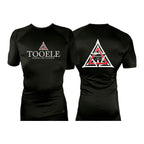 Tooele Martial Arts All Black Rash Guards Short Sleeves #8261 A