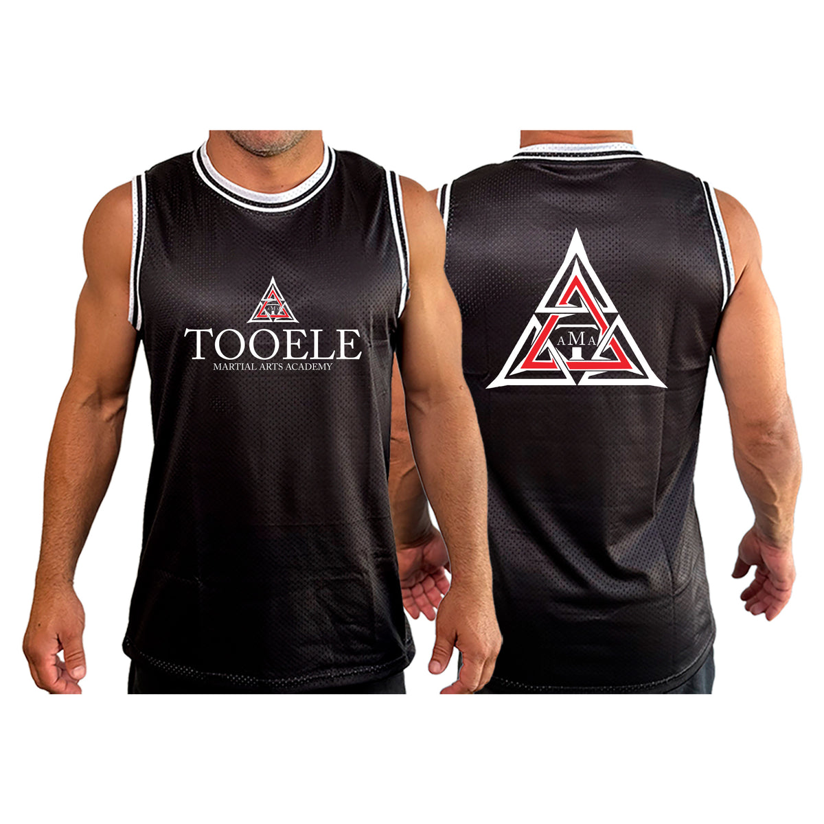 Tooele Martial Arts Basketball Jerseys #8261 A