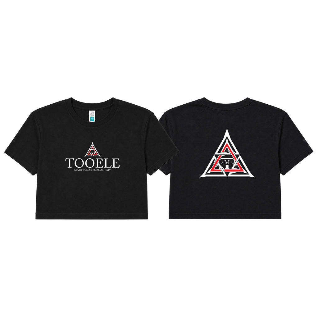 Tooele Martial Arts Women's Cropped Shirts #8261 A