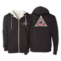 Tooele Martial Arts Sherpa Lined Zip-Up Hoodie #8261 A