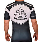 Adapt Jiu-Jitsu Academy Rash Guards Black/White #8262 A