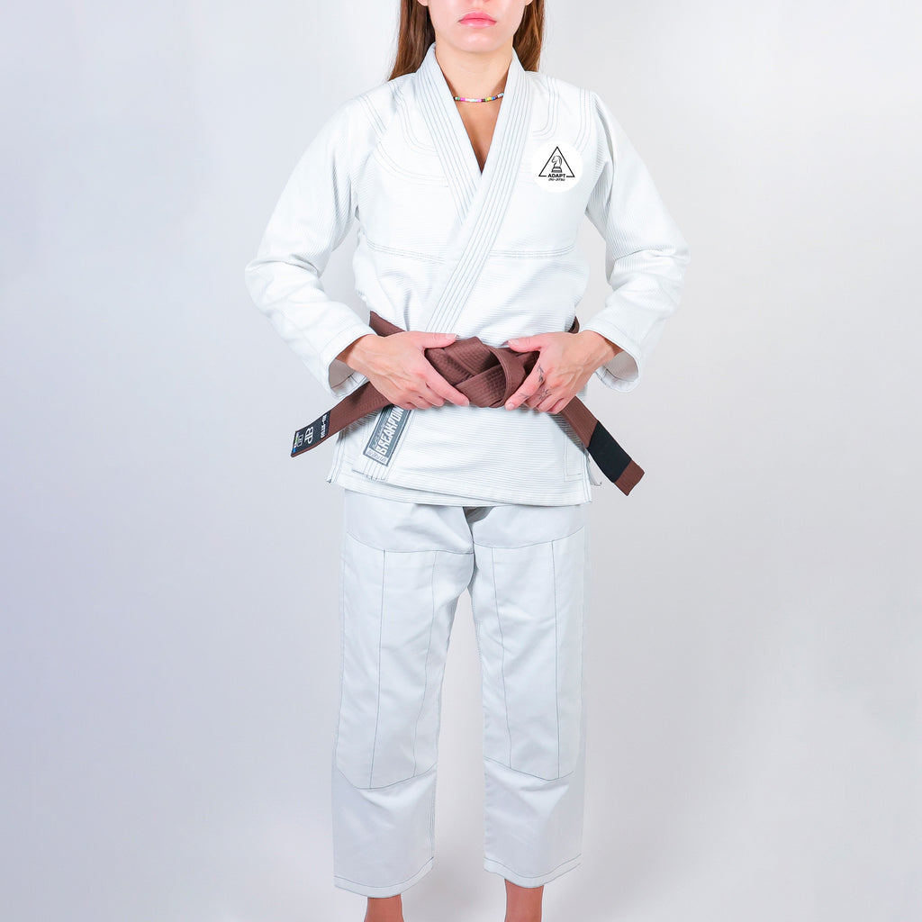 Adapt Jiu-Jitsu Academy Women's Gi - White #708 A