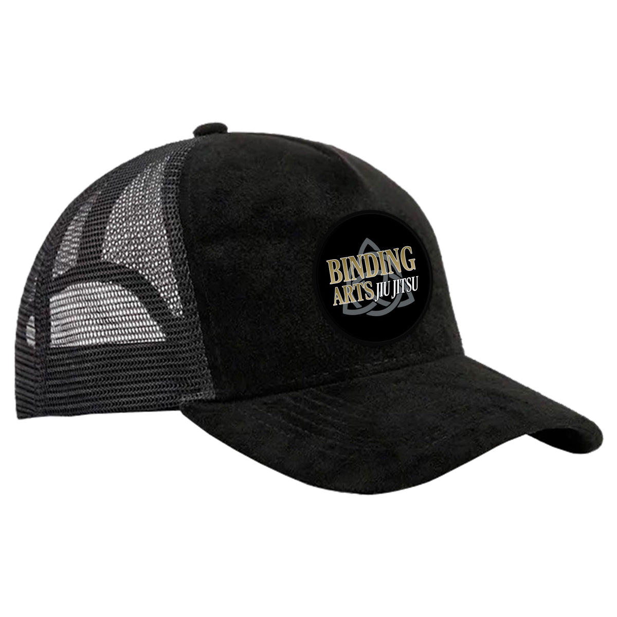 Binding Arts Jiu Jitsu Suede Trucker Hat #8263 A