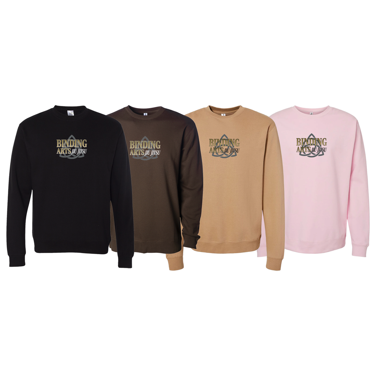 Binding Arts Jiu Jitsu Crewneck Sweatshirt #8263 A