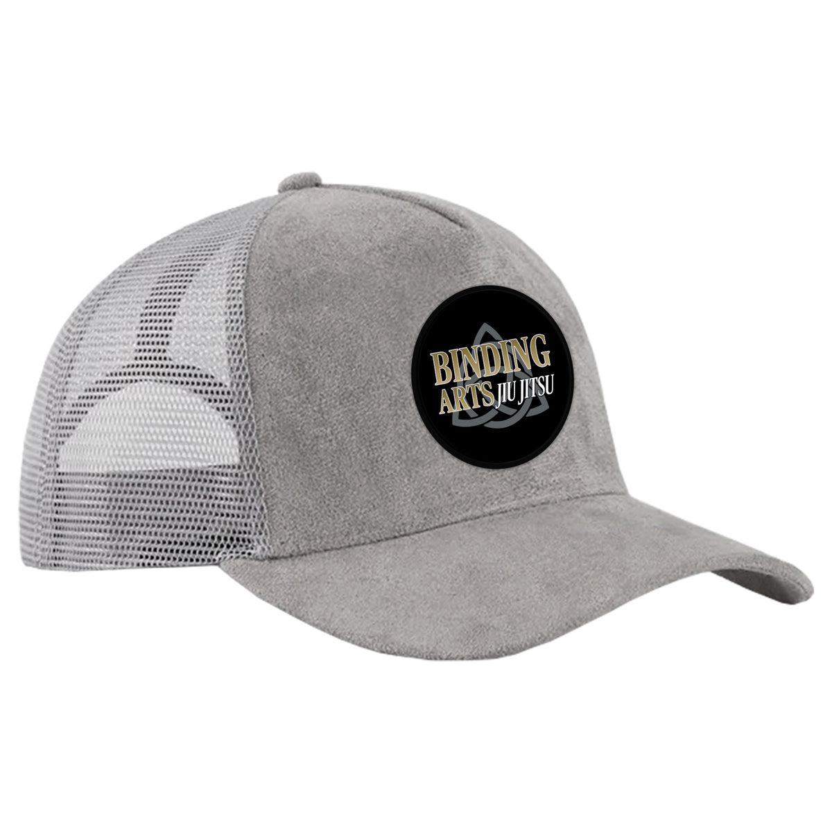 Binding Arts Jiu Jitsu Suede Trucker Hat #8263 A