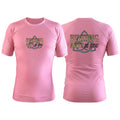 Binding Arts Jiu Jitsu Pink Custom Rash Guards Short Sleeve #8263 A
