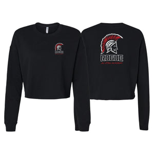 Rogue Jiu Jitsu Academy Women's Cropped Crewneck Sweatshirt #8265 A